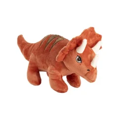 Tank Triceratops Dinosaur Plush Toy Orange (33x20cmHT)