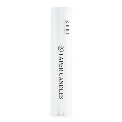Taper Dinner Candle Pack 6 White (2cm x 30cmH)
