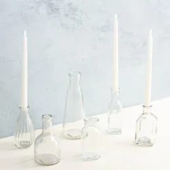 Taper Dinner Candle Pack 6 White (2cm x 30cmH)