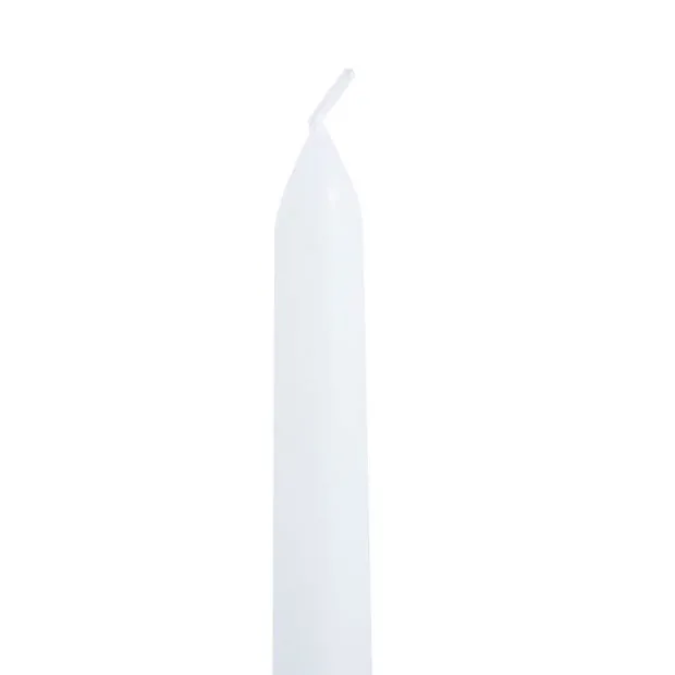 Taper Dinner Candle Pack 6 White (2cm x 30cmH)