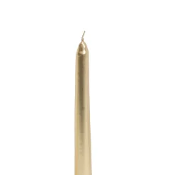 Taper Dinner Candle Pack 6 Gold (2cm x 25cmH)