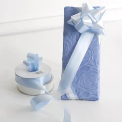 Tear Ribbon Florists Hampers Gifts Baby Blue (30mmx91m)