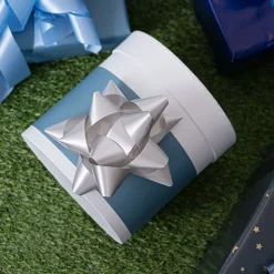 Tear Ribbon Florists Hampers Gifts Silver (30mmx91m)