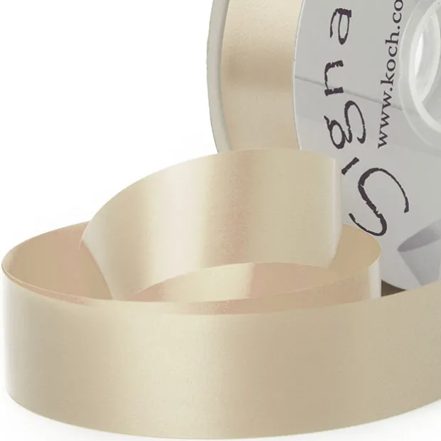 Tear Ribbon Florists Hampers Gifts Cream (30mmx91m)