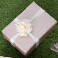 Tear Ribbon Florists Hampers Gifts Cream (30mmx91m)