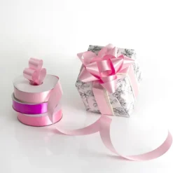 Tear Ribbon Florists Hampers Gifts Baby Pink (30mmx91m)