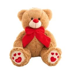 Ted the I Love You Teddy Bear Plush Toy Brown (45cmST)