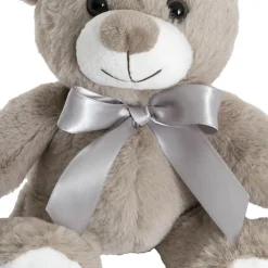 Teddy Bear Bernard Plush Soft Toy Grey Brown (20cmST)