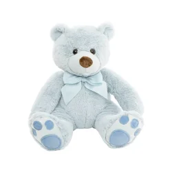 Teddy Bear Mojo Plush Soft Toy Blue (40cmHT)