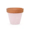 Terracotta Taranto Succulent Pot Light Purple (10x9cmH)
