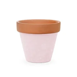 Terracotta Taranto Succulent Pot Light Purple (10x9cmH)