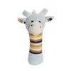 Thomas Giraffe Hand Rattle Baby Blue & Brown (15cmHT)