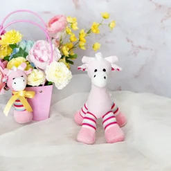 Thomas Giraffe Rattle Light Pink (23cmH)
