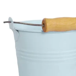 Tin Bucket Bambino Baby Blue (8Dx7cmH)