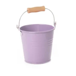Tin Bucket Bambino Lavender (8Dx7cmH)