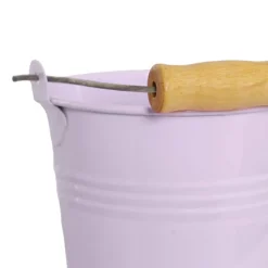 Tin Bucket Bambino Lavender (8Dx7cmH)