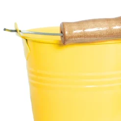 Tin Bucket Bambino Yellow (8Dx7cmH)