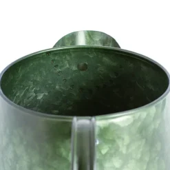 Tin Logan Metal Watering Jug Hunter Green (12Dx13cmH)