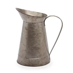 Tin Logan Rustic Metal Water Pitcher Copper (12Dx22cmH)