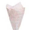 Tissue Paper Inspo Florals Pk100 21gsm Pink White (50x75cm)