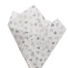 Tissue Paper Inspo Hearts Pk100 21gsm Black White (50x75cm)