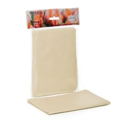 Tissue Paper Mini Pack 24 Acid Free 17gsm Vanilla (50x75cm)