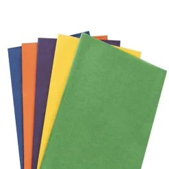 Tissue Paper Mixed Pack 100 17gsm Vivids (50x75cm)