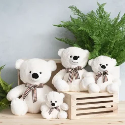 Toby Relay Teddy White (25cmST)