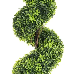 Topiary Spiral Tree Boxwood UV Resistant Green (120cmH)