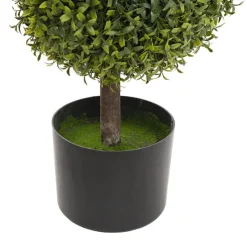 Topiary Tree 3 Ball Faux Boxwood UV Resistant Green (120cmH)