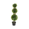 Topiary Tree 3 Ball Osmanthus UV Resistant Green (90cmH)