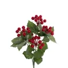 Traditional Holly Berry Spray Red (35cmH)