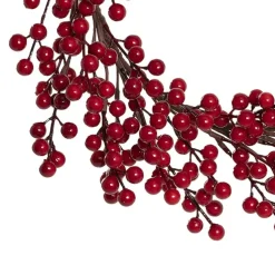 Traditional Lush Berry Wreath Red (45cmD)