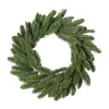 Traditional Real Touch Pine Wreath Green (55cmD)