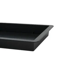 Tray Black Triple Only No Guard (72cmx13cmx3.4cmH) Black