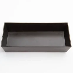 Tray Plastic Rectangle (27x13x5cmH) Black