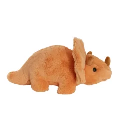 Triceratops Dinosaur Plush Soft Toy Orange (31x16cmHT)