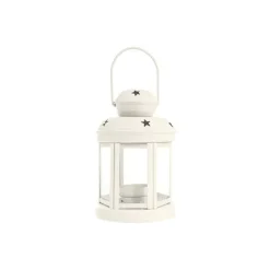 Twilight Metal Hanging Lantern Cream (10x15cmH)