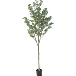 UV Treated Artificial Eucalyptus Tree Green (180cmH)