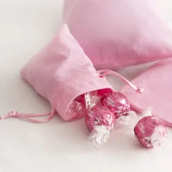 Velvet Gift Bag Small Pack 6 Baby Pink (7.5x10cmH)