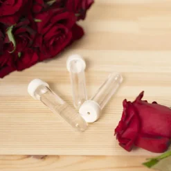 Vials Clear Premium Small 8mL with Cap Pack 50 (8cmH)