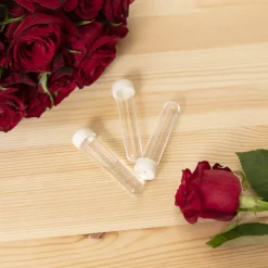 Vials Clear Premium Small 8mL with Cap Pack 50 (8cmH)