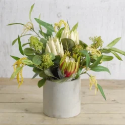 Viburnum Spray x2 Heads Green (70cmH)