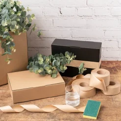 Water Activated Gummed Paper Tape Reinforce Kraft (48mmx50m)