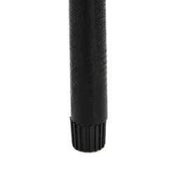 Wax LED Trueflame Dinner Taper Candle 2PK Black (2.2x24cmH)