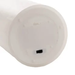 Wax LED Trueflame Event Pillar Candle White (10x20cmH)