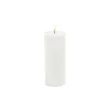 Wax LED Trueflame Event Pillar Candle White (5.5x15cmH)