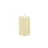 Wax LED Trueflame Event Pillar Candle Ivory (7.5x12.5cmH)