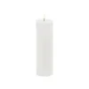 Wax LED Trueflame Event Pillar Candle White (5.5x20cmH)