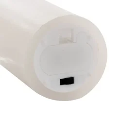 Wax LED Trueflame Event Pillar Candle White (5.5x20cmH)